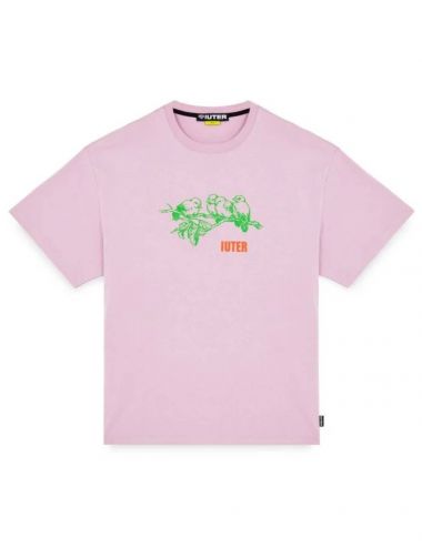 Iuter NEVER ALONE T-SHIRT palepink