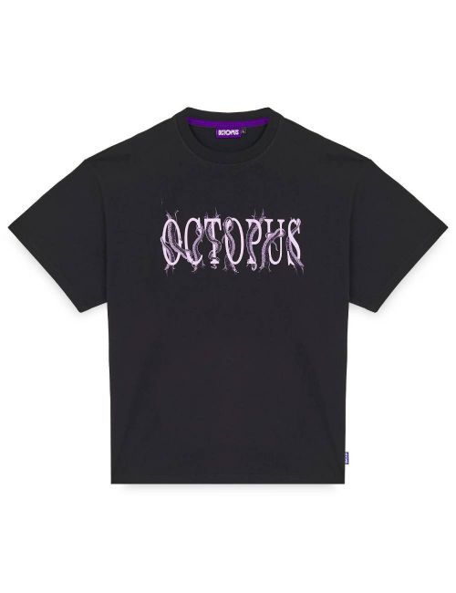 Octopus TENTACLES LOGO T-SHIRT black