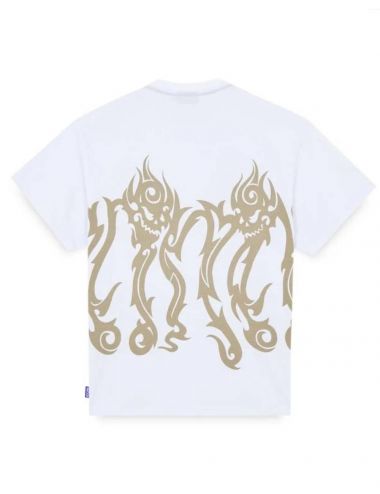 OCTOPUS TRIBAL SKULL T-SHIRT