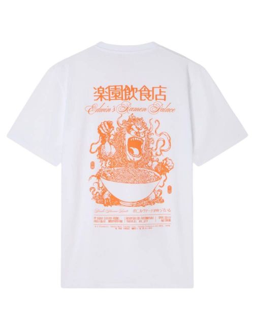 Edwin RAMEN PALACE T-SHIRT white
