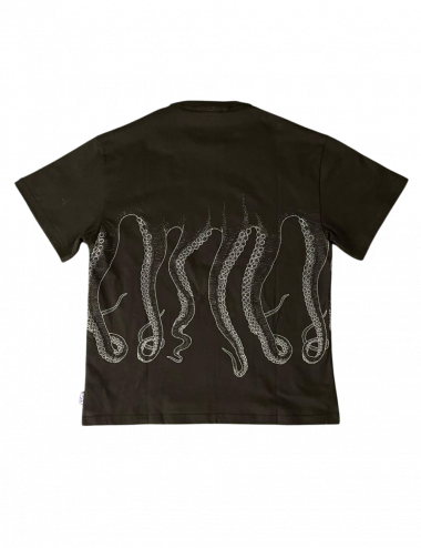 Octopus OCTOPUS OUTLINE T-SHIRT black