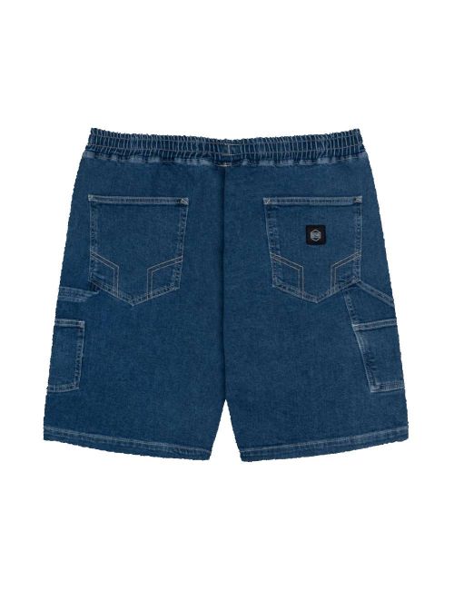 Dolly Noire DENIM EASY CARPENTER SHORTS medium blue