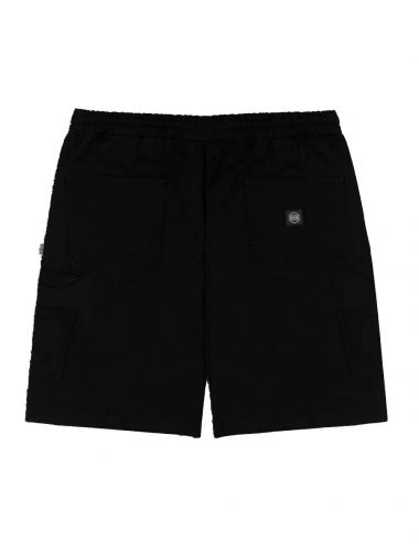 Dolly Noire CANVAS EASY CARPENTER SHORTS black