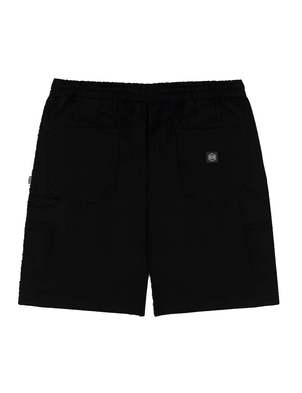 Dolly Noire CANVAS EASY CARPENTER SHORTS black
