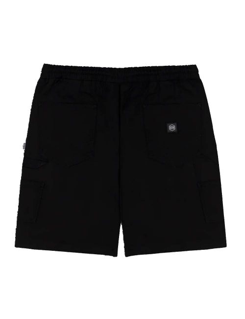 Dolly Noire CANVAS EASY CARPENTER SHORTS black
