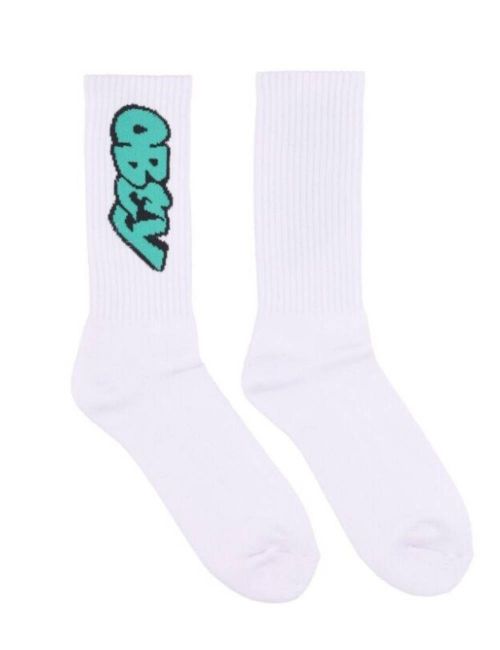 Obey OBEY MERTON SOCKS white