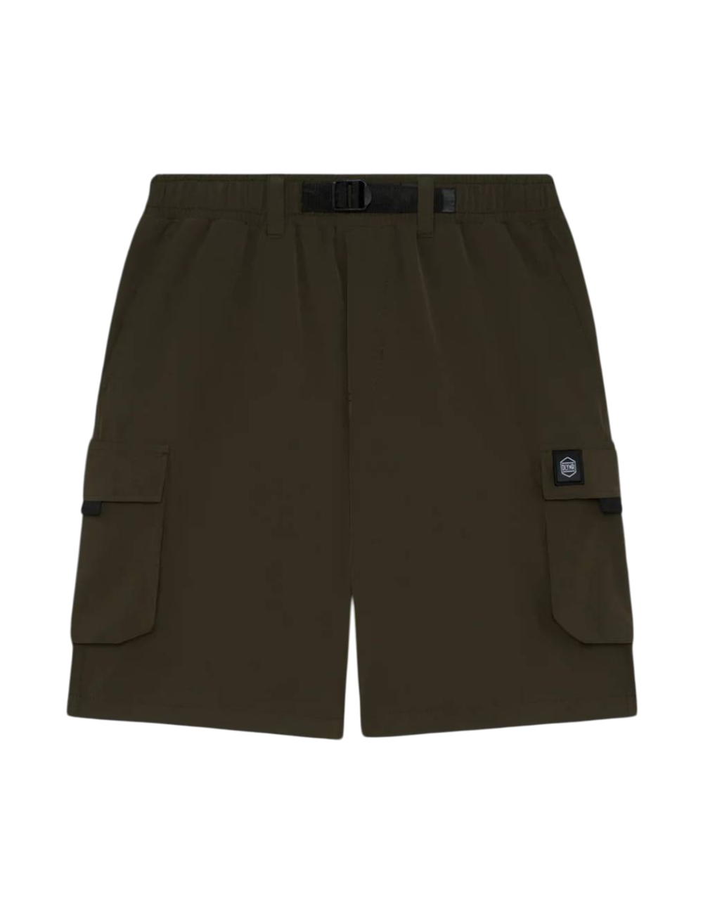 Dolly Noire TECHNO CARGO SHORTS forest night