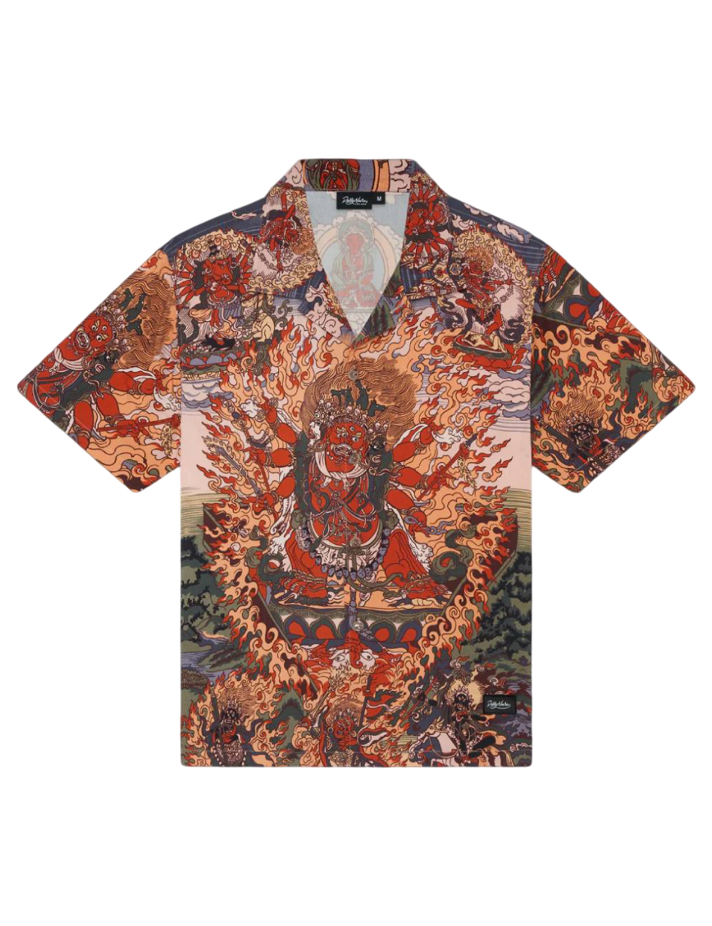 Dolly Noire HAYAGRIVA BOWLING SHIRT multi