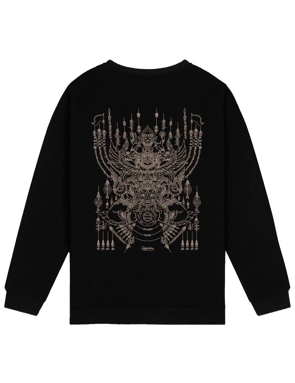 Dolly Noire THE MOONEATER CREWNECK black