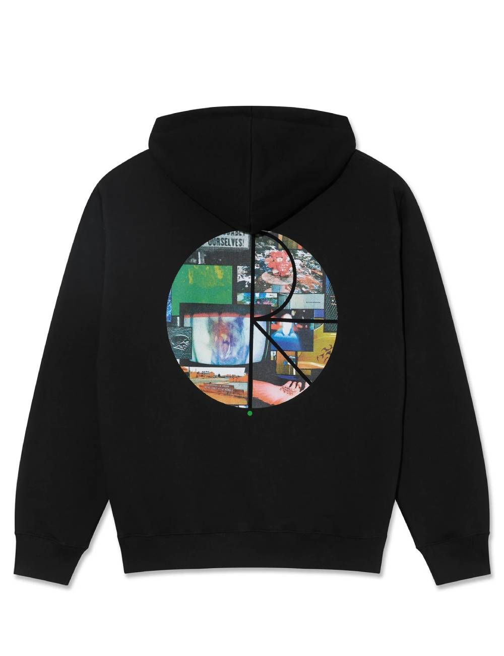 Polar DAVE HOODIE FILL LOGO OURSELVES black