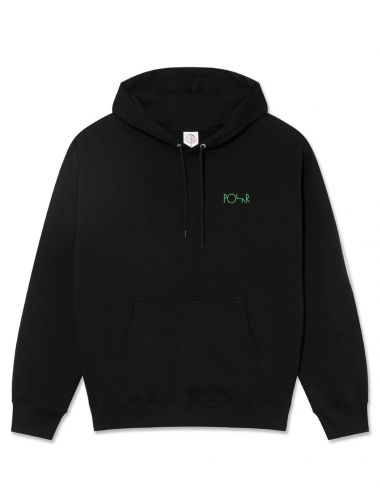 Polar DAVE HOODIE FILL LOGO OURSELVES black