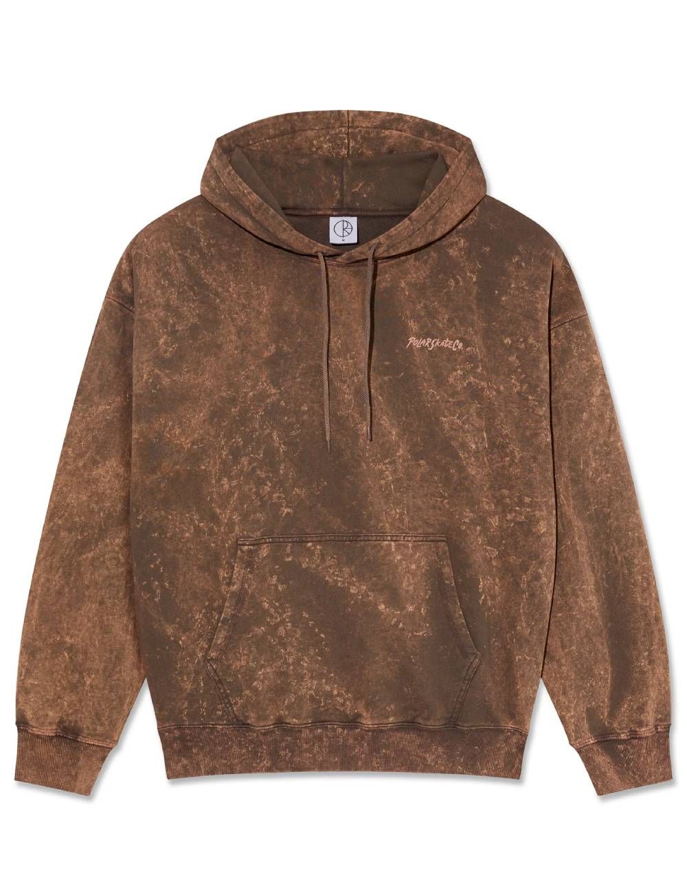 Polar ACID FRANK HOODIE SURF LOGO brown