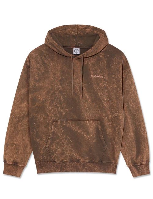Polar ACID FRANK HOODIE SURF LOGO brown