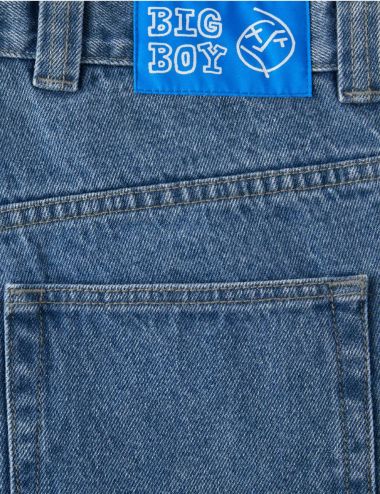 Polar BIG BOY JEANS MID BLUE mid blue