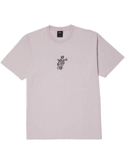 Huf CUPID WASHED T-SHIRT dust purple