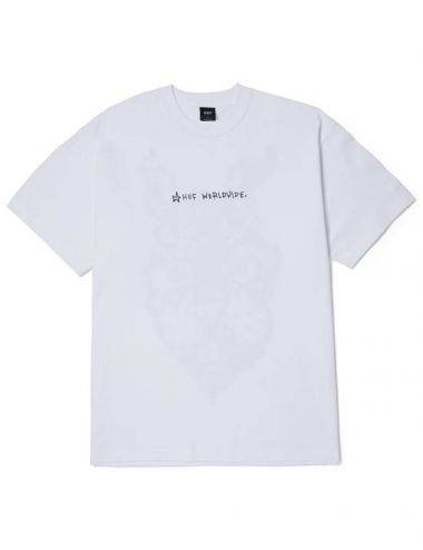 Huf FERREL T-SHIRT white