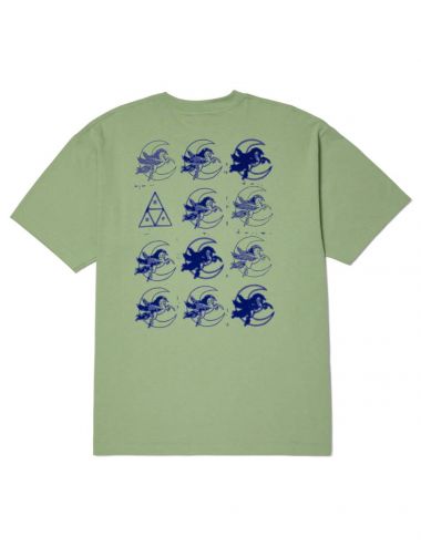 Huf PEGASUS T-SHIRT basil
