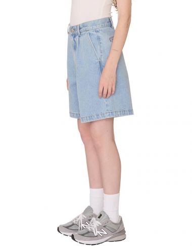 Obey W' ELI II DENIM PLATED SHORT cirrus