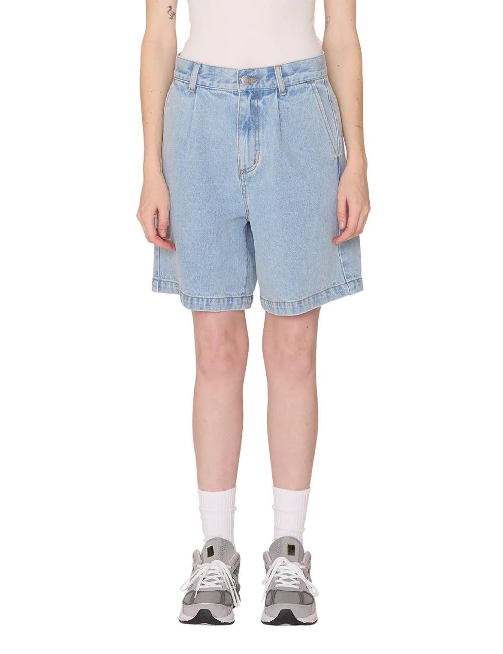 Obey W' ELI II DENIM PLATED SHORT cirrus