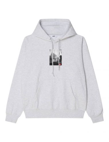Obey OBEY OSAKA PHOTO FLEECE ash grey