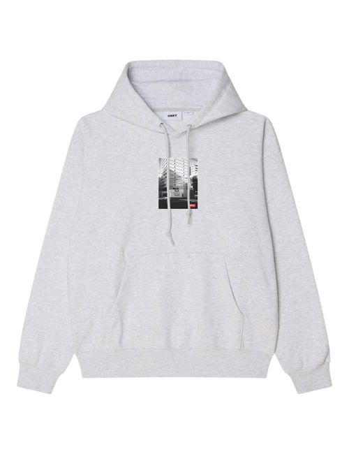Obey OBEY OSAKA PHOTO FLEECE ash grey