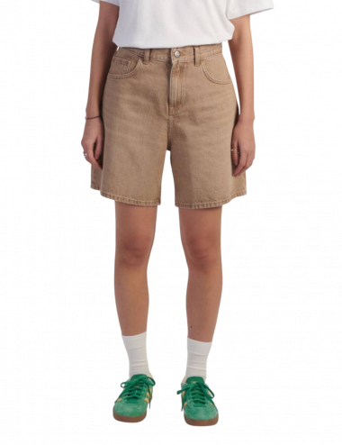 Edwin W' CLEO SHORT amber wash