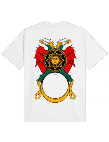 Dolly Noire ASSO DI DENARI T-SHIRT white