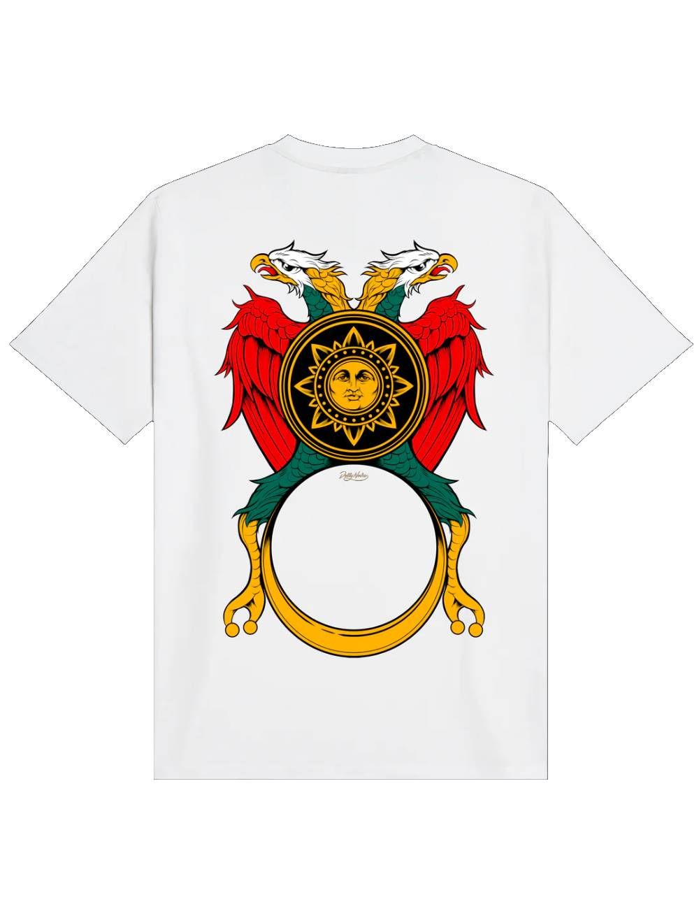 Dolly Noire ASSO DI DENARI T-SHIRT white