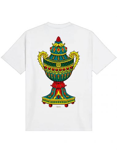 Dolly Noire ASSO DI COPPE T-SHIRT white