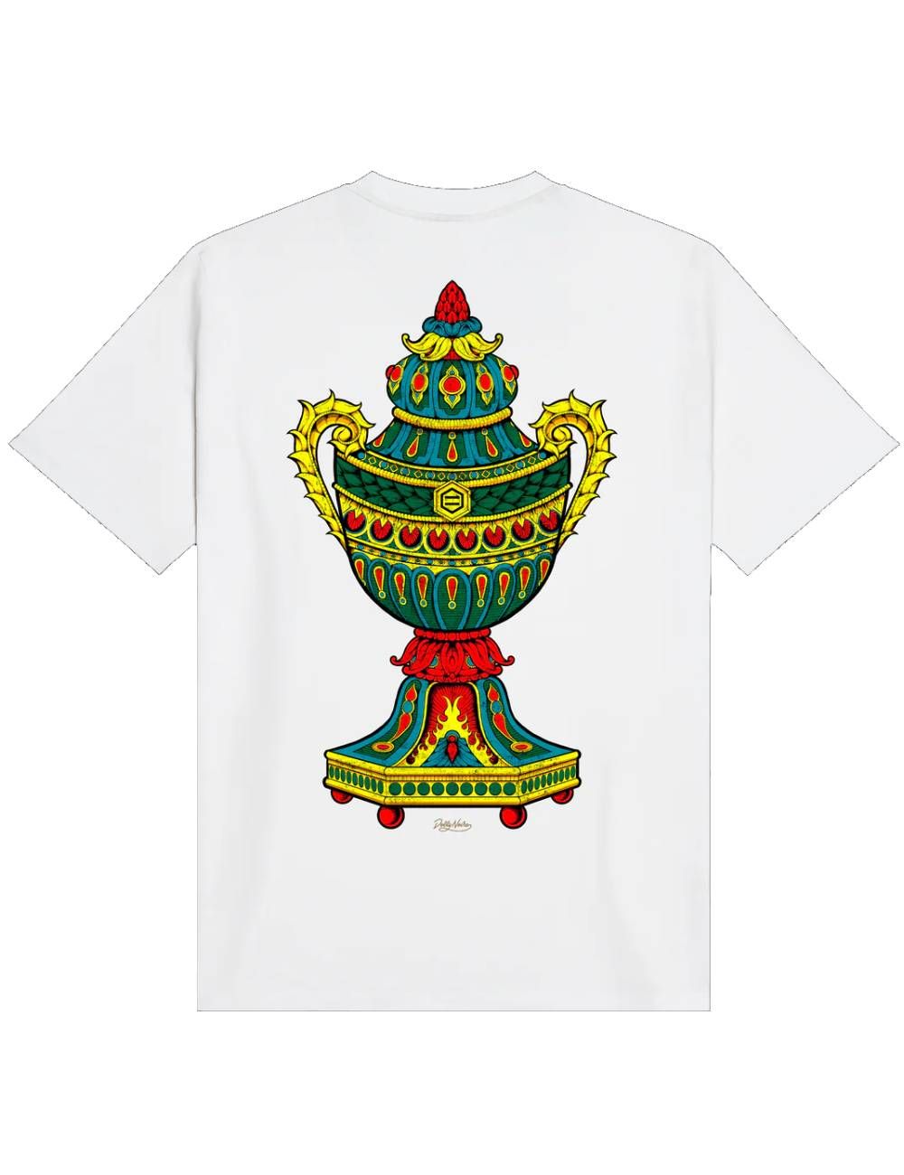 Dolly Noire ASSO DI COPPE T-SHIRT white