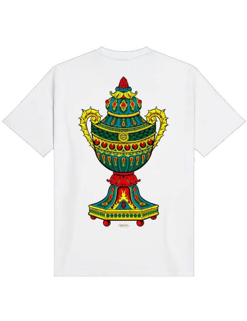 Dolly Noire ASSO DI COPPE T-SHIRT white