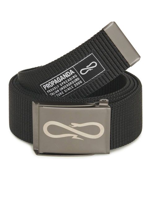 PROPAGANDA LOGO BELT black