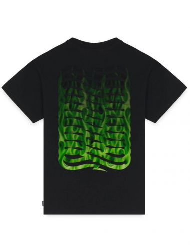 PROPAGANDA RIBS FLAME T-SHIRT black