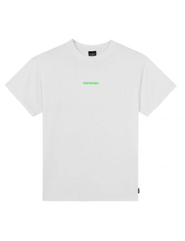 PROPAGANDA RIBS FLAME T-SHIRT white