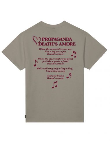 PROPAGANDA DEATH'S AMORE T-SHIRT sand