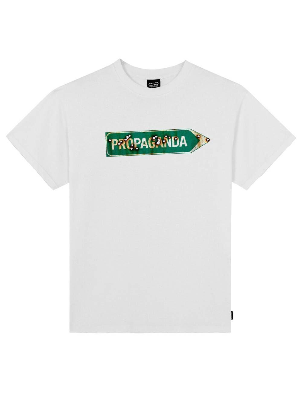 PROPAGANDA WELCOME T-SHIRT white