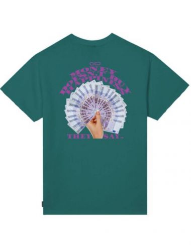 PROPAGANDA HAPPINESS T-SHIRT petrol