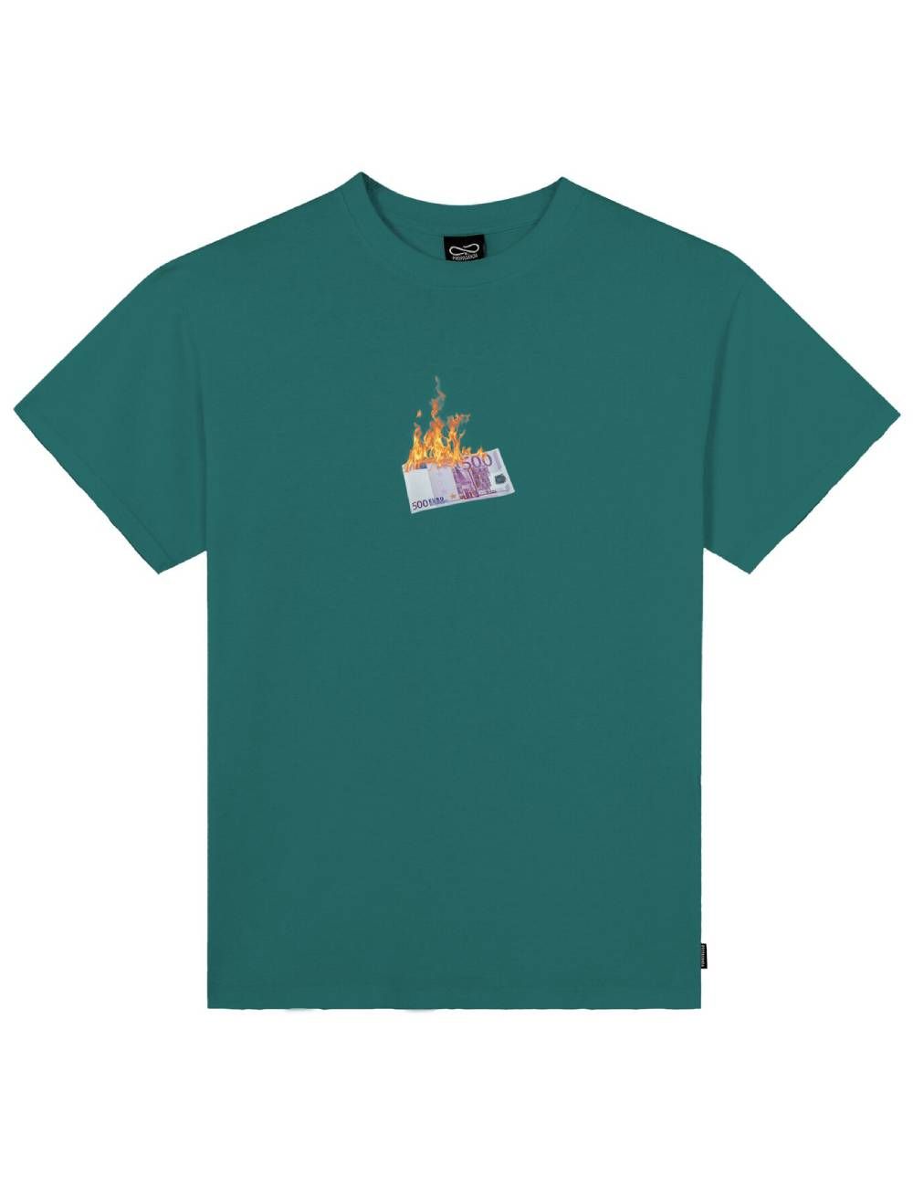 PROPAGANDA HAPPINESS T-SHIRT petrol