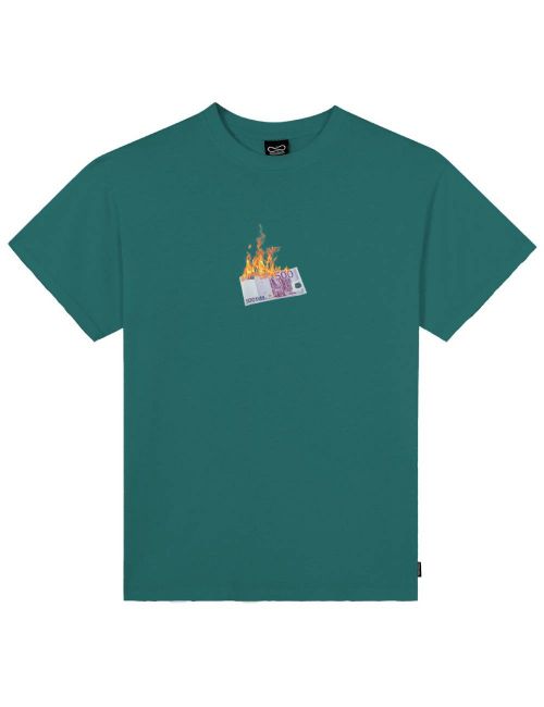 PROPAGANDA HAPPINESS T-SHIRT petrol