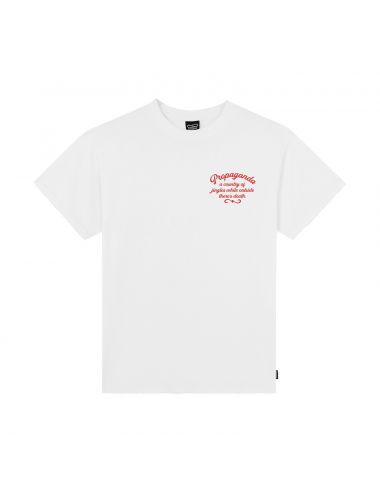 PROPAGANDA BREAKFAST T-SHIRT white