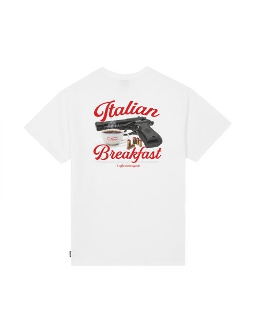 PROPAGANDA BREAKFAST T-SHIRT white