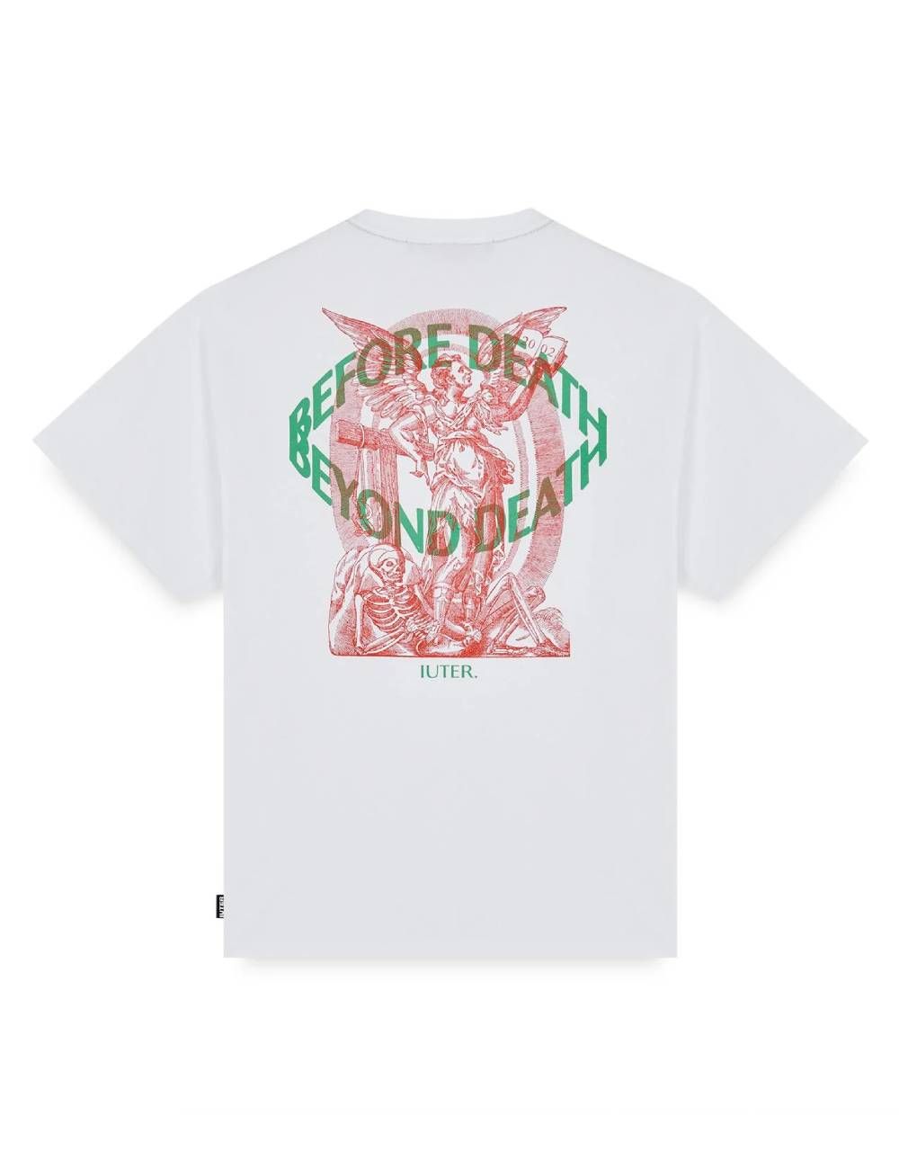 Iuter DEATH T-SHIRT white