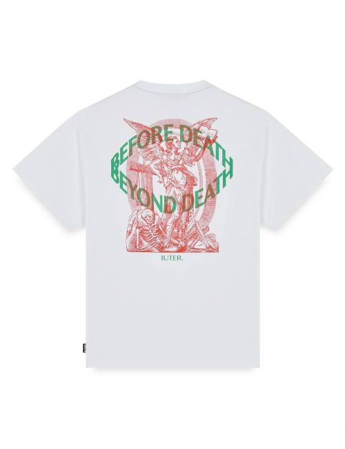 Iuter DEATH T-SHIRT white