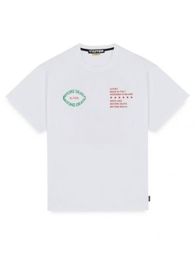 Iuter DEATH T-SHIRT white
