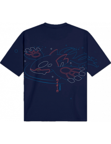 Dolly Noire KYOGRE OVER KIMONO TEE blue