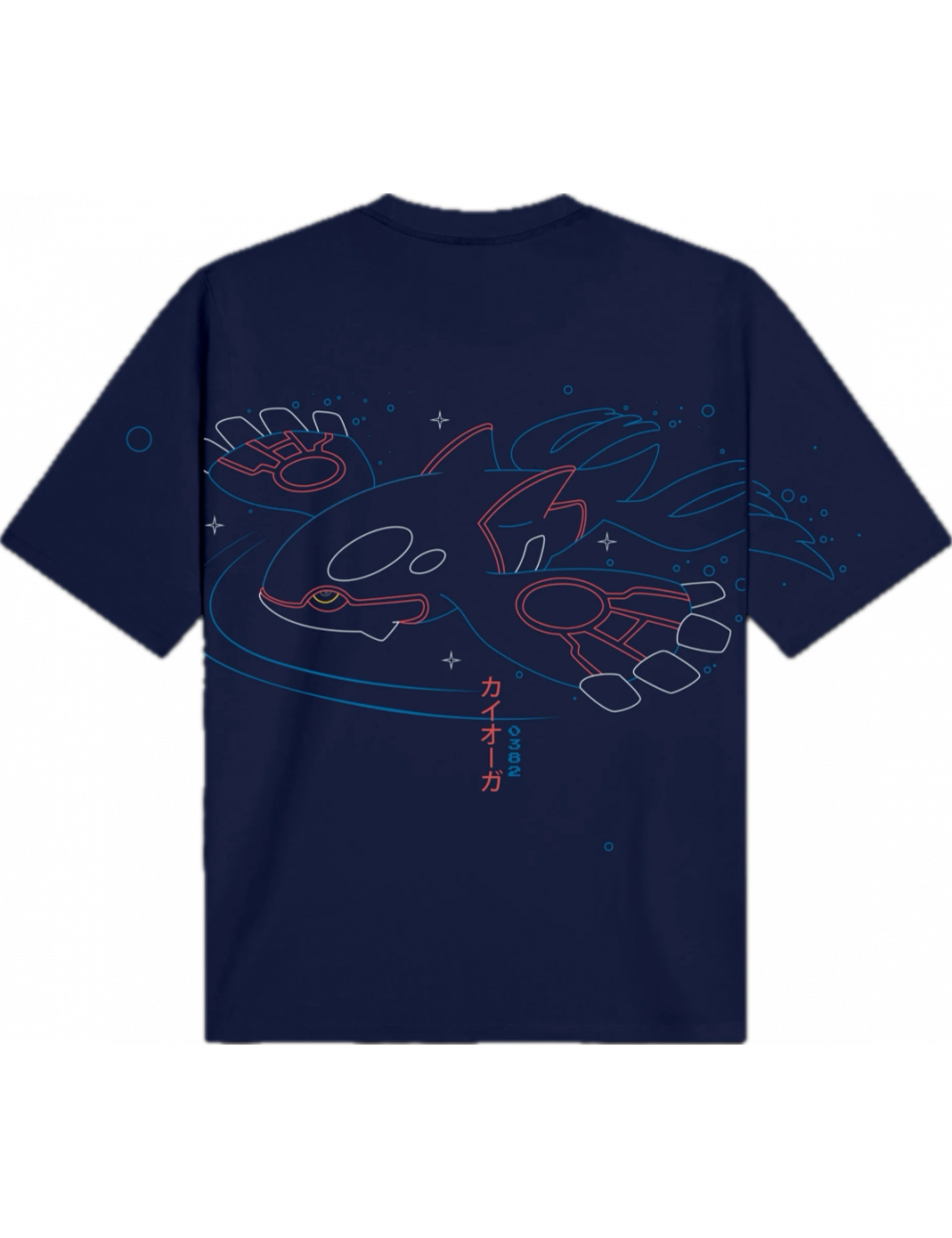 Dolly Noire KYOGRE OVER KIMONO TEE blue