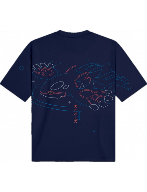 Dolly Noire KYOGRE OVER KIMONO TEE blue