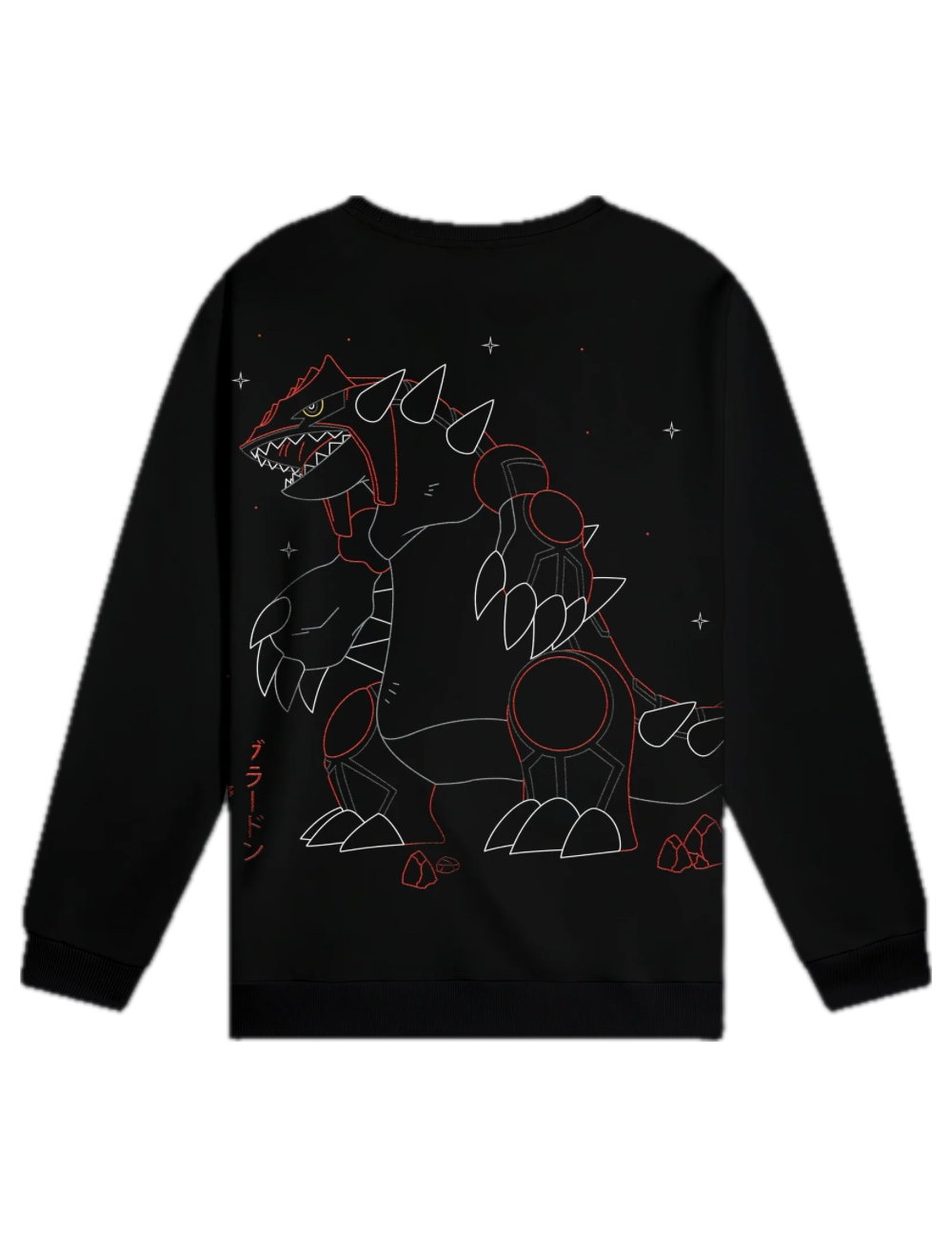 Dolly Noire GROUNDON CREWNECK black