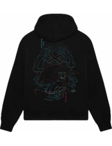 Dolly Noire SALAMANCE E METAGROSS HOODIE black
