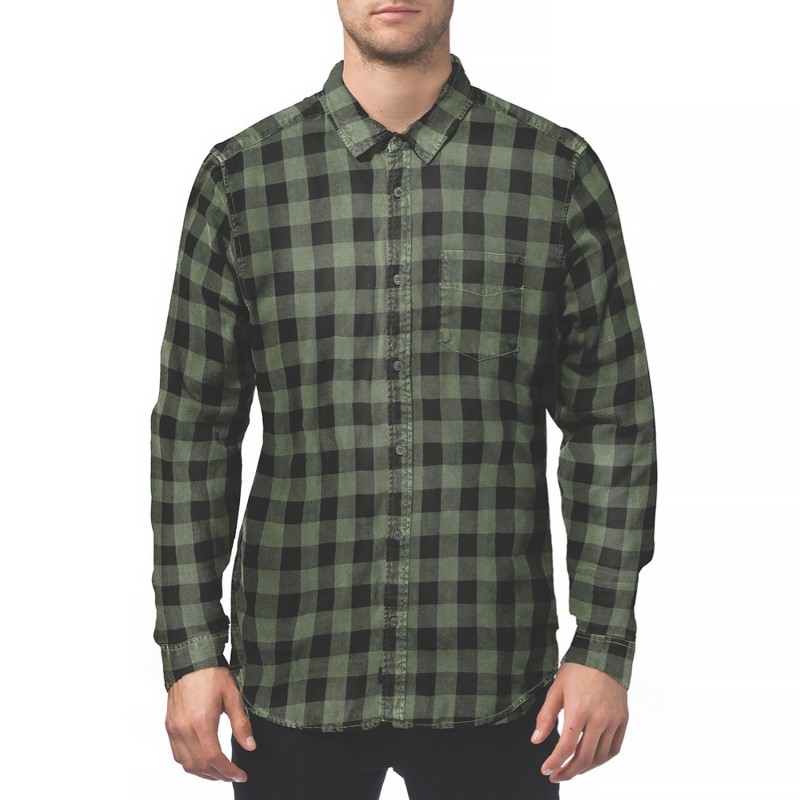 Camicie Globe Barkly vintage plaid ls shirt GB01614001 Camicie Globe Barkly vintage plaid ls shirt GB01614001